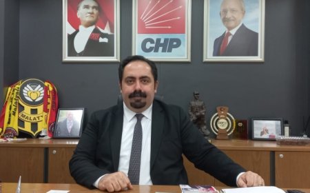 CHP Malatya İl Başkanı Barış Yıldızın Basın açıklaması