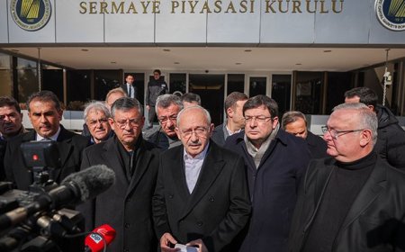 KILIÇDAROĞLU'NDAN SPK'NİN ÖNÜNDE İSTİFA ÇAĞRISI : SOYGUNA İZİN VERMEYECEĞİM