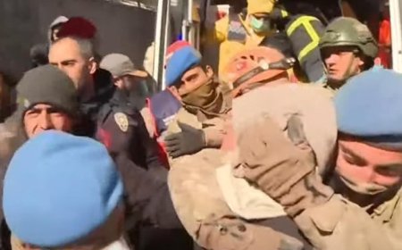 248'İNCİ SAATTE MUCİZE :17 YAŞINDAKİ ALEYNA ÖLMEZ ENKAZDAN SAĞ ÇIKARILDI