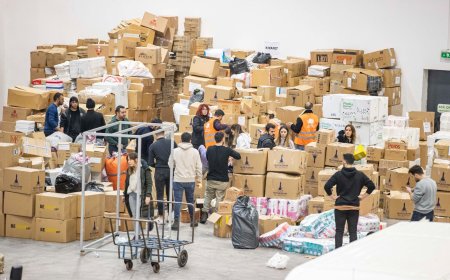 AFET BÖLGESİNE YARDIMLAR 65 MİLYON LİRAYI AŞTI