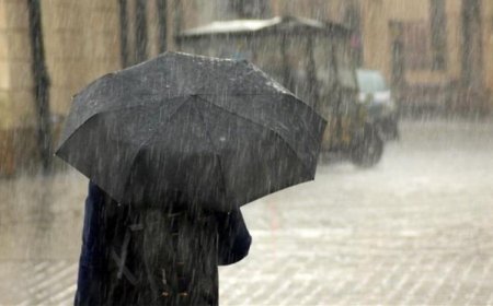 METEOROLOJİ'DEN YAĞIŞ UYARISI