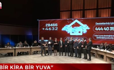'BİR KİRA BİR YUVA ' KAMPANYASINA HEDEFİN ÜSTÜNDE BAĞIŞ YAPILDI