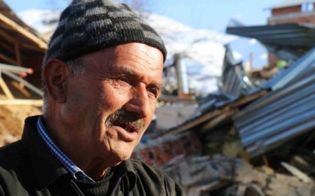 DEPREMDE 3 YAKININI VE EVİNİ KAYBETTİ,KURTARDIĞI İNEKLERİNİ AŞEVİNE BAĞIŞLADI