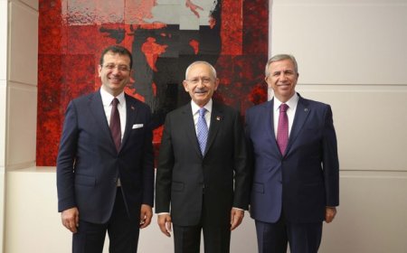 İMAMOĞLU VE YAVAŞ'TAN KILIÇDAROĞLU'NA DESTEK !