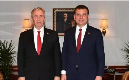 YAVAŞ VE İMAMOĞLU AÇIKLAMA :AYNI ÇİZGİDEYİZ