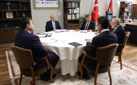 5 LİDERİN TOPLANTISININ ARDINDAN ORTAK AÇIKLAMA : YOLUMUZA DEVAM EDECEĞİZ