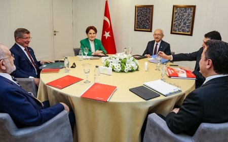 MİLLET İTTİFAKI ADAYI DUYURACAK :TOPLANTIYA AKŞENER DE KATILDI