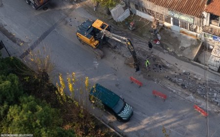 GÜRÇEŞME'DE ALTYAPI ÇALIŞMALARI TAMAMLANIYOR
