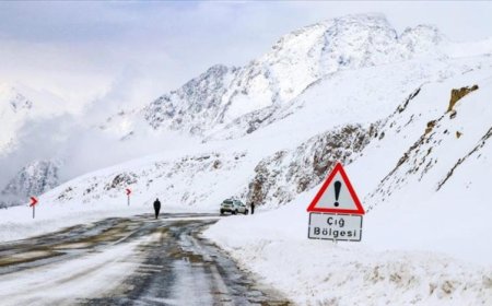 DOĞU KARADENİZ VE DOĞU ANADOLU İÇİN ÇIĞ UYARISI