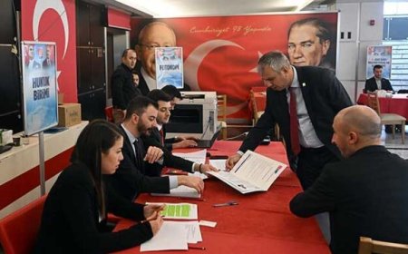 CHP’DE MİLLETVEKİLİ ADAY ADAYLIĞI BAŞVURULARI BAŞLADI
