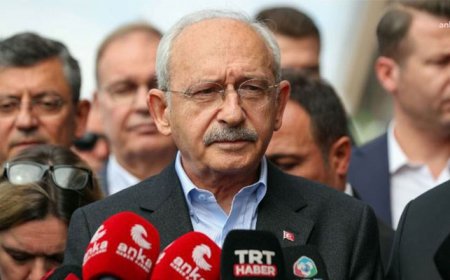 KILIÇDAROĞLU'NDAN SEL FELAKETİNE İLİŞKİN BAŞSAĞLIĞI MESAJI