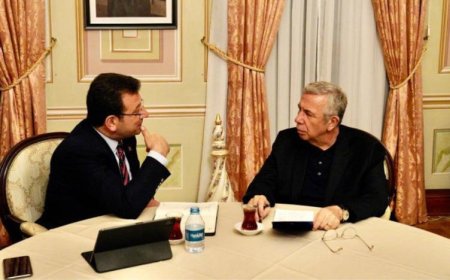 İMAMOĞLU VE YAVAŞ'TAN ORTAK PAYLAŞIM: 'HER ŞEY ÇOK GÜZEL OLACAK'