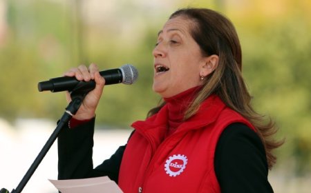 DİSK GENEL BAŞKANI ARZU ÇERKEZOĞLU: GÜNDEMİMİZDE MİLLETVEKİLİ ADAYLIĞI YOK
