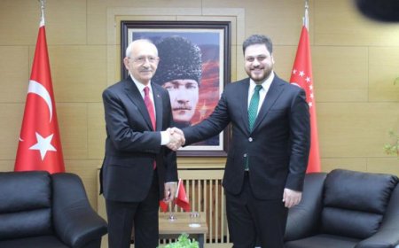 KILIÇDAROĞLU'NDAN BTP GENEL BAŞKANI BAŞ'A ZİYARET