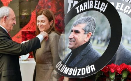 TÜRKAN ELÇİ CHP’YE KATILDI, ROZETİ KILIÇDAROĞLU TAKTI