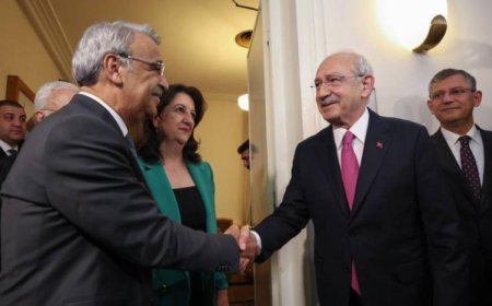 KILIÇDAROĞLU İLE HDP EŞ BAŞKANLARININ GÖRÜŞMESİ SONA ERDİ
