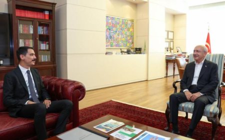 MUHSİN YAZICIOĞLU'NUN OĞLUNDAN KILIÇDAROĞLU'NA ZİYARET