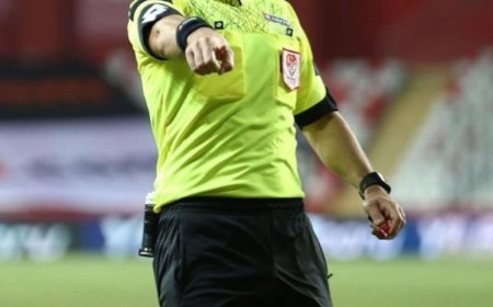 TFF, HAKEM GÖREVLENDİRME KRİTERİNİ DEĞİŞTİRDİ