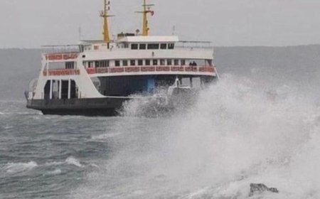 DENİZ ULAŞIMINA FIRTINA ENGELİ: İDO VE BUDO'NUN BAZI SEFERLERİ İPTAL EDİLDİ
