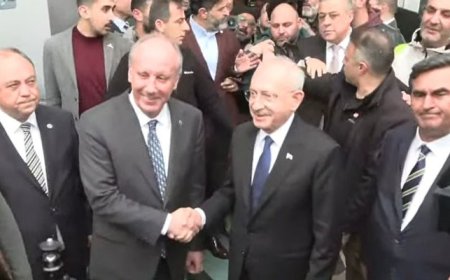KILIÇDAROĞLU-İNCE GÖRÜŞMESİ SONA ERDİ: İNCE "ÇEKİLECEK MİSİNİZ?" SORUSUNA "HAYIR" DEDİ