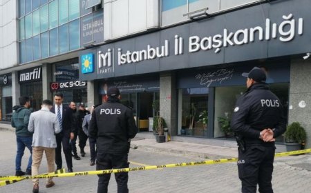 İYİP İSTANBUL İL BAŞKANLIĞI'NA SALDIRIYA İLİŞKİN VALİLİKTEN AÇIKLAMA