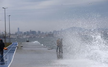 METEOROLOJİ'DEN MARMARA İÇİN KUVVETLİ LODOS UYARISI