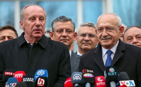 MUHARREM İNCE MÜZAKERE İDDİALARINI REDDETTİ, KILIÇDAROĞLU'NA BAŞARI DİLEDİ