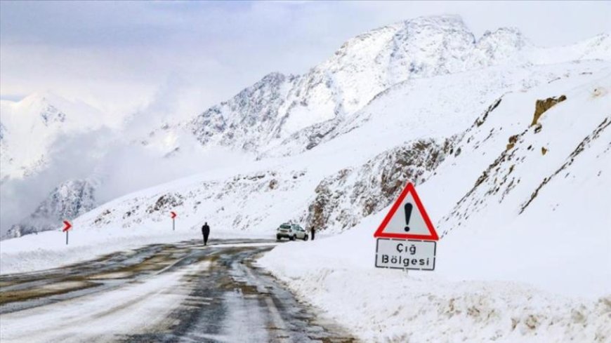 DOĞU KARADENİZ VE DOĞU ANADOLU İÇİN ÇIĞ UYARISI