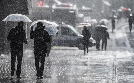 METEOROLOJİ'DEN YAĞMUR VE LODOS UYARISI