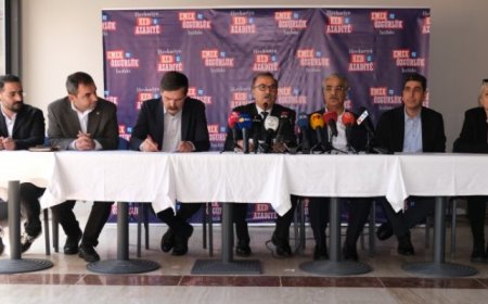 EMEK VE ÖZGÜRLÜK İTTİFAKI SEÇİM MUTABAKATINI AÇIKLADI