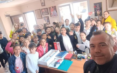 "MUHTARDAN YARDIMSEVERLERE VE ÖĞRENCİLERE TEŞEKKÜR"