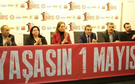 DİSK, KESK, TMMOB VE TTB'DEN '1 MAYIS' AÇIKLAMASI