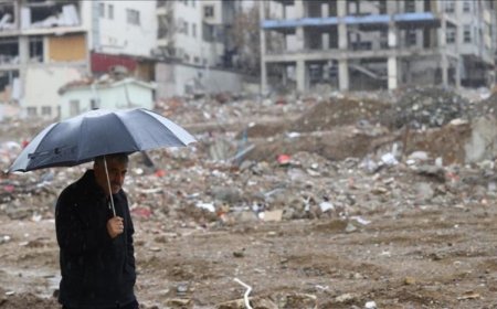 METEOROLOJİ'DEN DEPREM BÖLGESİ İÇİN SAĞANAK UYARISI