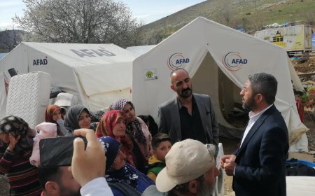 KİRAZ, ‘’YAPILACAK EVLERİN HEPSİ ANANIZIN AK SÜTÜ GİBİ SİZE HELAL OLACAK’’ DEDİ.