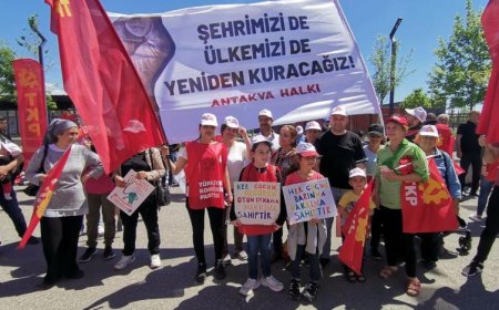 TÜRKİYE'NİN DÖRT BİR YANINDA EMEKÇİLER MEYDANLARDASANA SÖZ YİNE BAHARLAR GELECEK