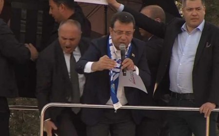 ERZURUM'DAKİ BİR POLİSTEN İMAMOĞLU'NA YAPILAN SALDIRIYA TEPKİ: ÇOK UTANDIM