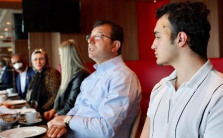 İMAMOĞLU ERZURUM'DA YARALANAN YURTTAŞLARLA BULUŞTU