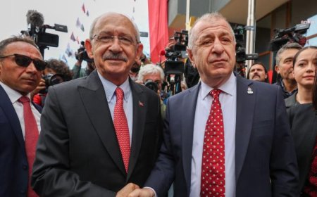 KILIÇDAROĞLU-ÖZDAĞ GÖRÜŞMESİ BİTTİ: 'GÖRÜŞLERİMİZİ PAYLAŞACAĞIZ'