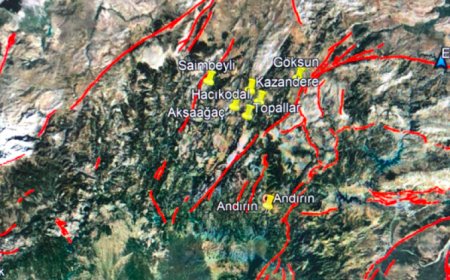 NACİ GÖRÜR HARİTADAKİ YERİNİ PAYLAŞARAK DEPREM UYARISINDA BULUNDU