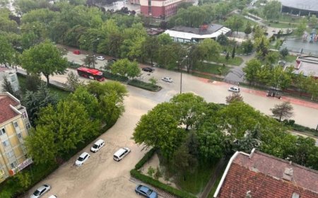 ANKARA'DAKİ KUVVETLİ YAĞIŞA İLİŞKİN UYARI