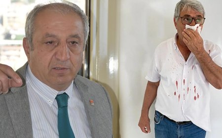 PARKINA VE MAHALLE HALKINA SAHİP ÇIKAN MUHTAR DARP EDİLDİ.