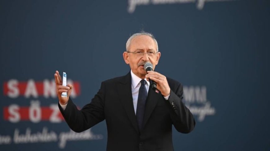 KILIÇDAROĞLU: BAYRAĞIMIZ VE VATANIMIZ İÇİN GÖZÜMÜZÜ KIRPMADAN ÖLÜME GİDERİZ