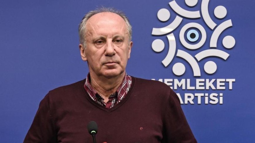 MUHARREM İNCE ADAYLIKTAN ÇEKİLDİ