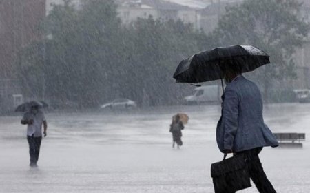 Meteoroloji'den gök gürültülü sağanak ve kuvvetli rüzgar uyarısı