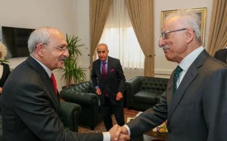 KEMAL KILIÇDAROĞLU İLE MURAT KARAYALÇIN BİR ARAYA GELDİ