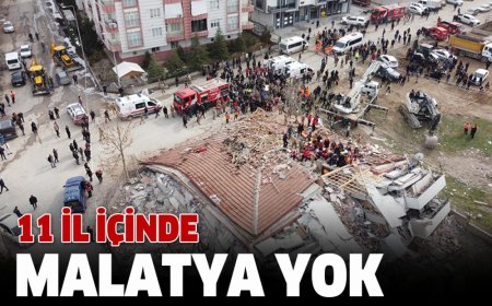 11 İL İÇİNDE MALATYA YOK