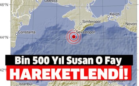 BİN 500 YIL SUSAN O FAY HAREKETLENDİ!