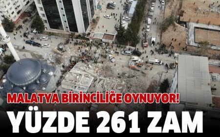 MALATYA BİRİNCİLİĞE OYNUYOR! YÜZDE 261 ZAM