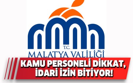 KAMU PERSONELİ DİKKAT, İDARİ İZİN BİTİYOR!