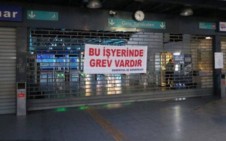 İZMİR'DE METRO VE TRAMVAY İŞÇİLERİNİN GREVİ SONA ERDİ